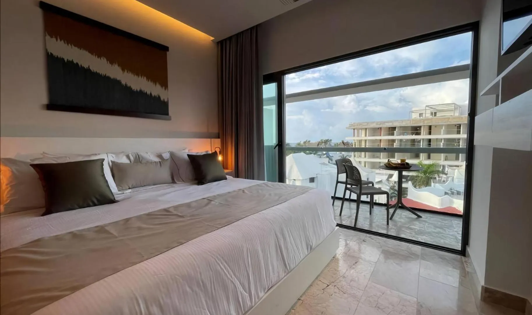 Magnifica Vista Al Mar Caribe En Singular Dreams Apartment Playa del Carmen