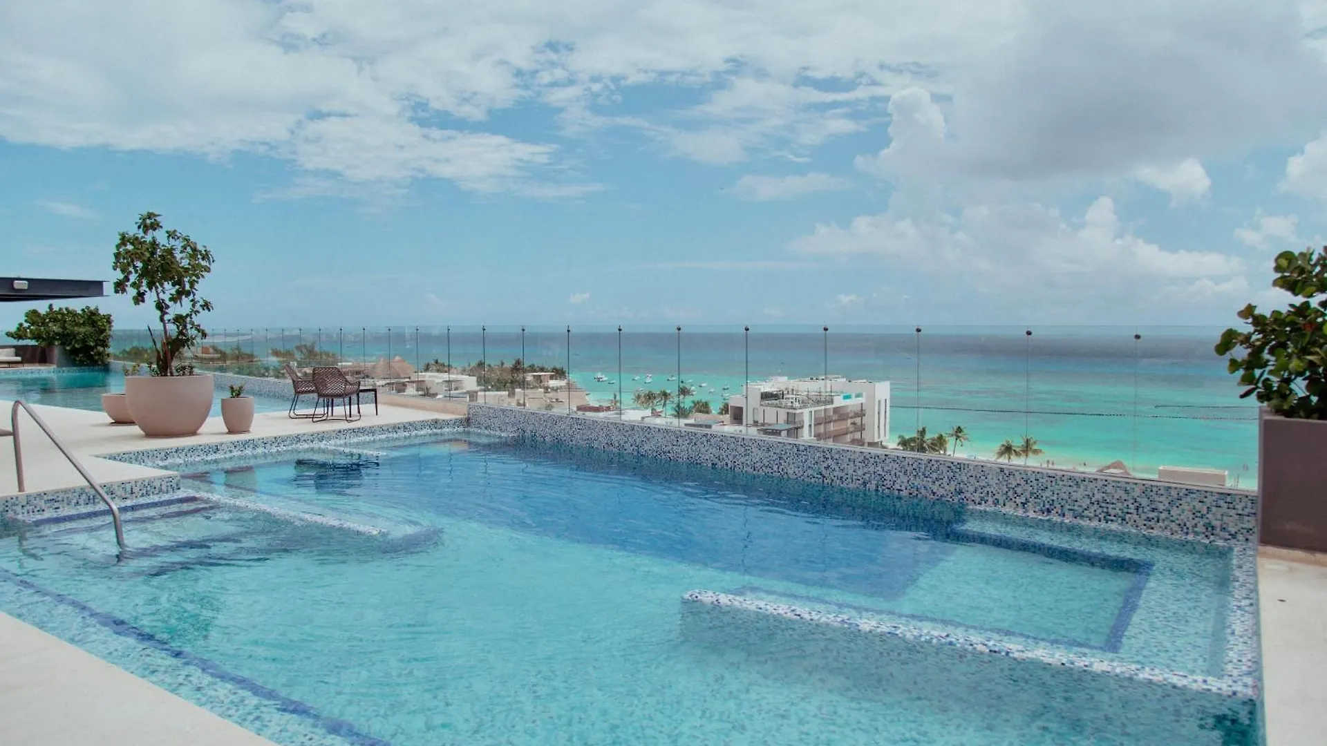 Magnifica Vista Al Mar Caribe En Singular Dreams Apartment Playa del Carmen